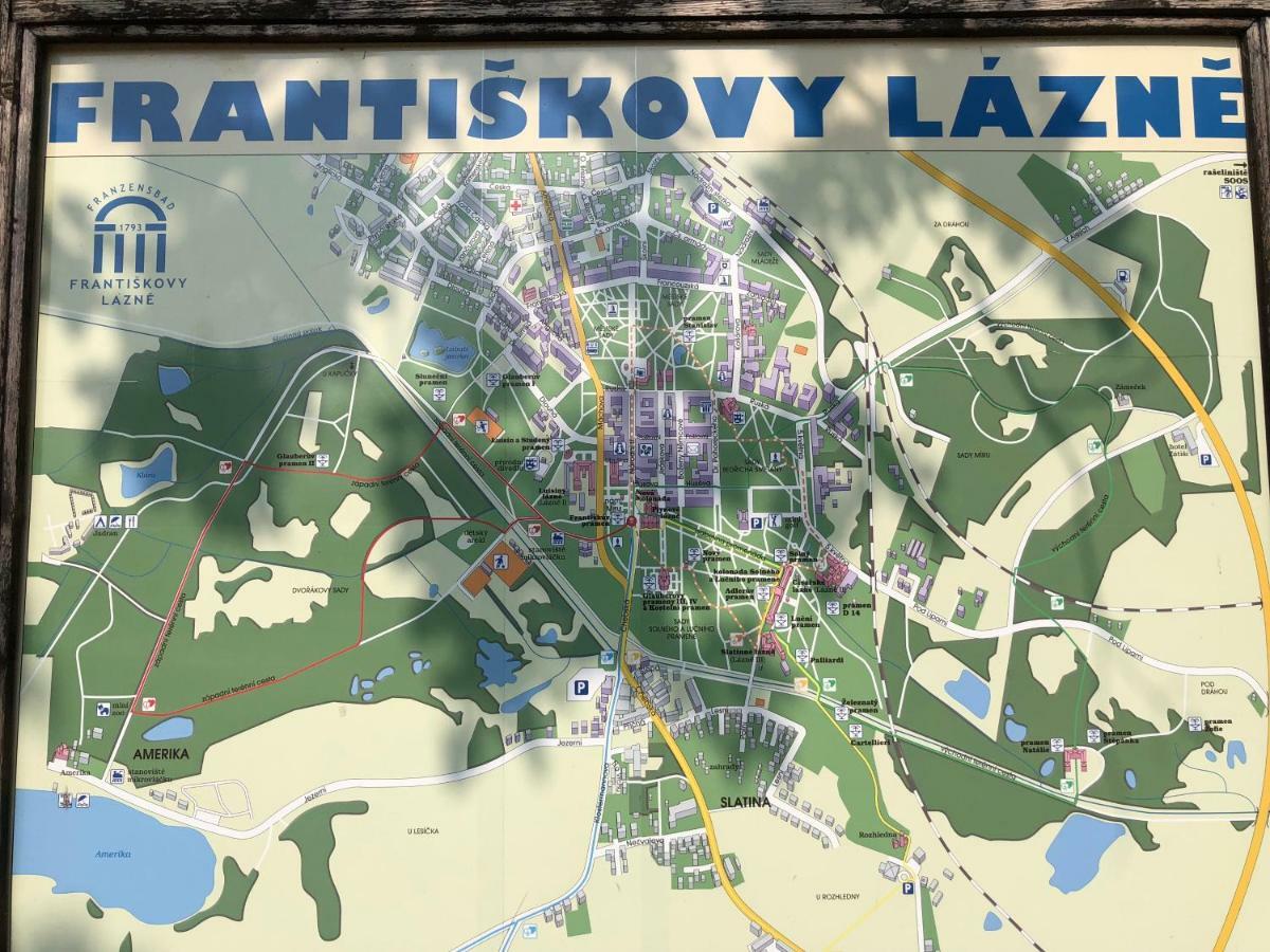 Apartman Krystof Frantiskovy Lazne Exterior foto